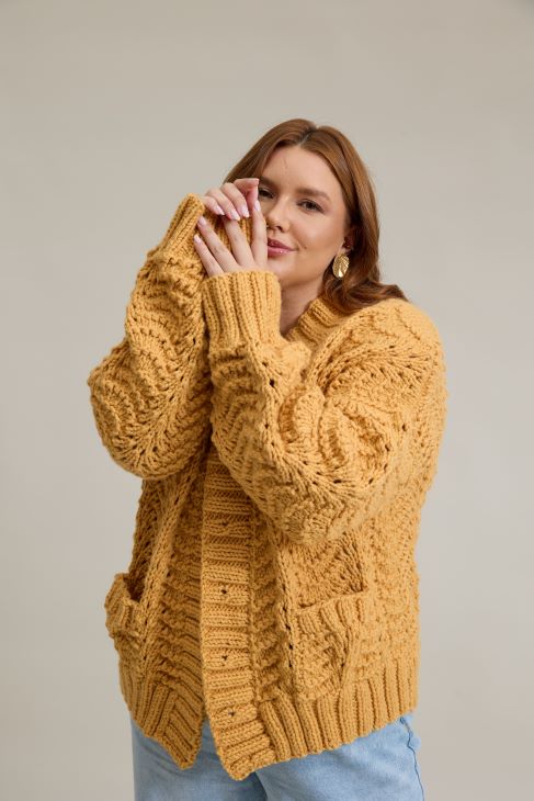 Casaco café com leite